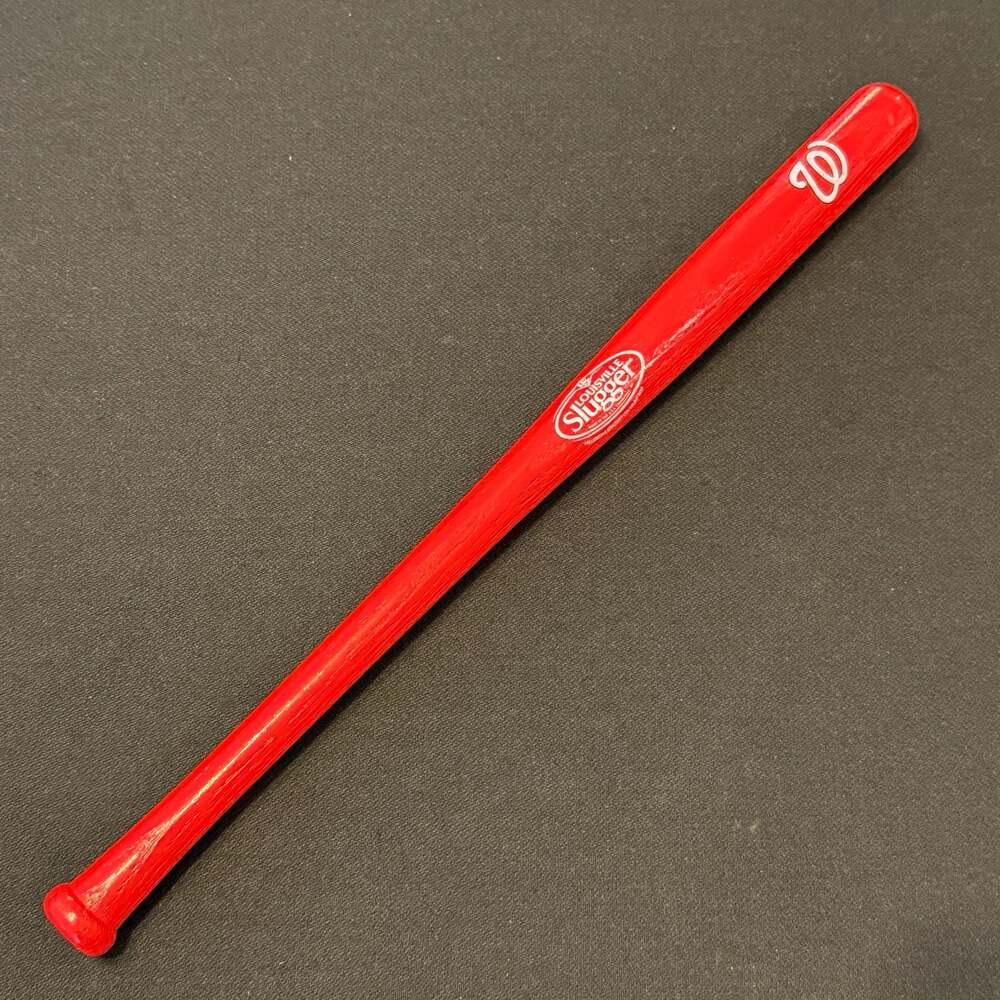 Louisville Slugger Washington Nationals MLB 18 Inch Red Wooden Souvenir Mini Bat